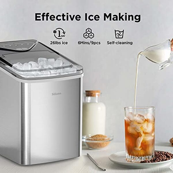 Découvrez notre analyse complète de la machine à glaçons Silonn, une solution efficace et rapide pour vos besoins en glace à la maison.