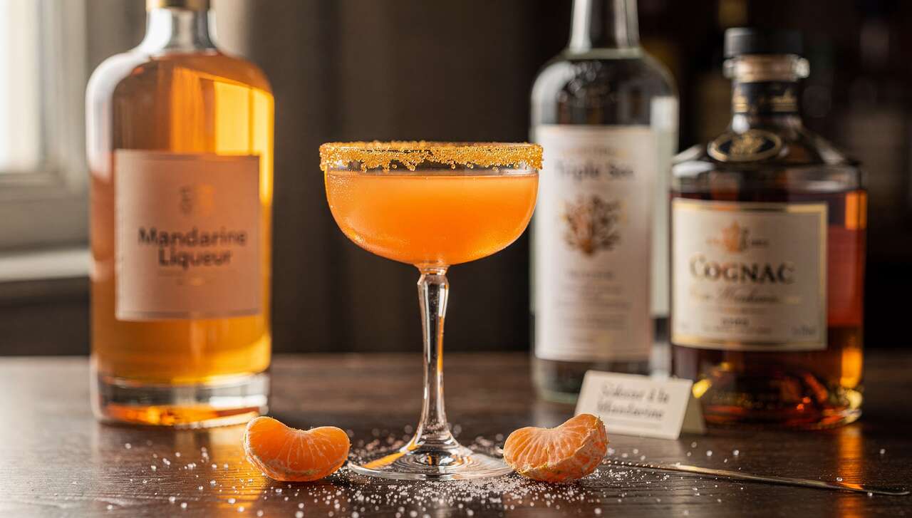 Recette du Cocktail Sidecar à la Mandarine : préparation et Ingrédients