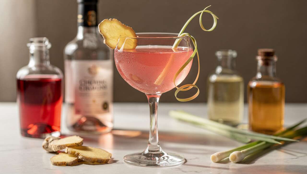 Cosmopolitan Gingembre Citronnelle : nouvelle Recette Délicieuse