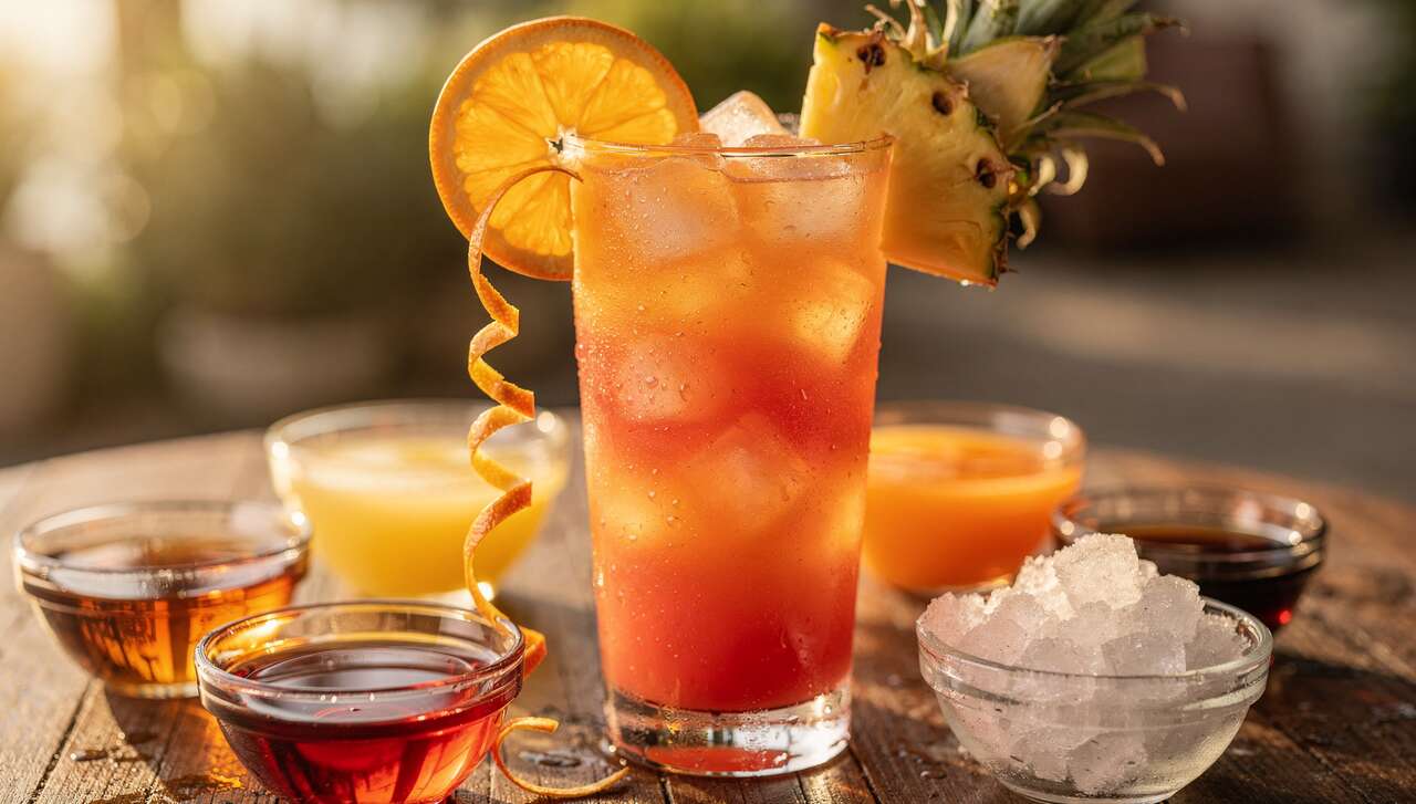 Recette cocktail rum swizzle : un classique rafraîchissant