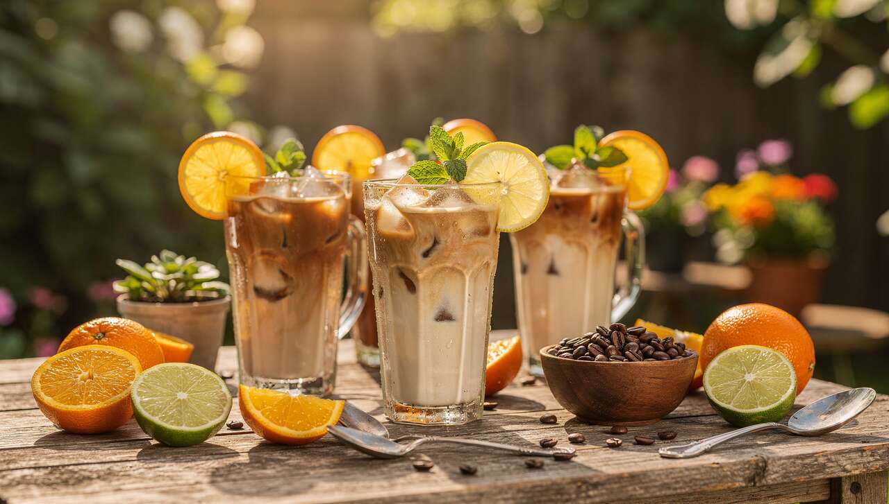 Cocktails estivaux au caf&eacute; : fra&icirc;cheur et originalit&eacute;