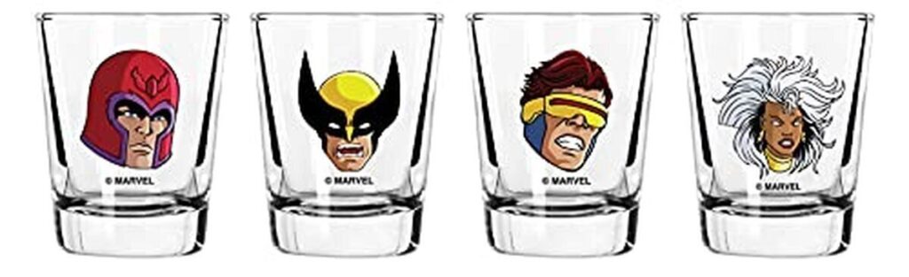 Avis : ensemble de verres X-Men 90's Marvel (4 pièces)