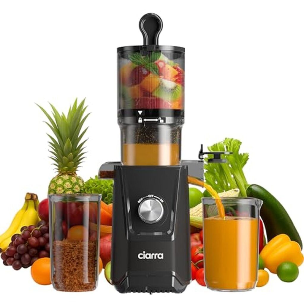 Test Ciarra AWSJ046-B : extracteur de jus grande capacité