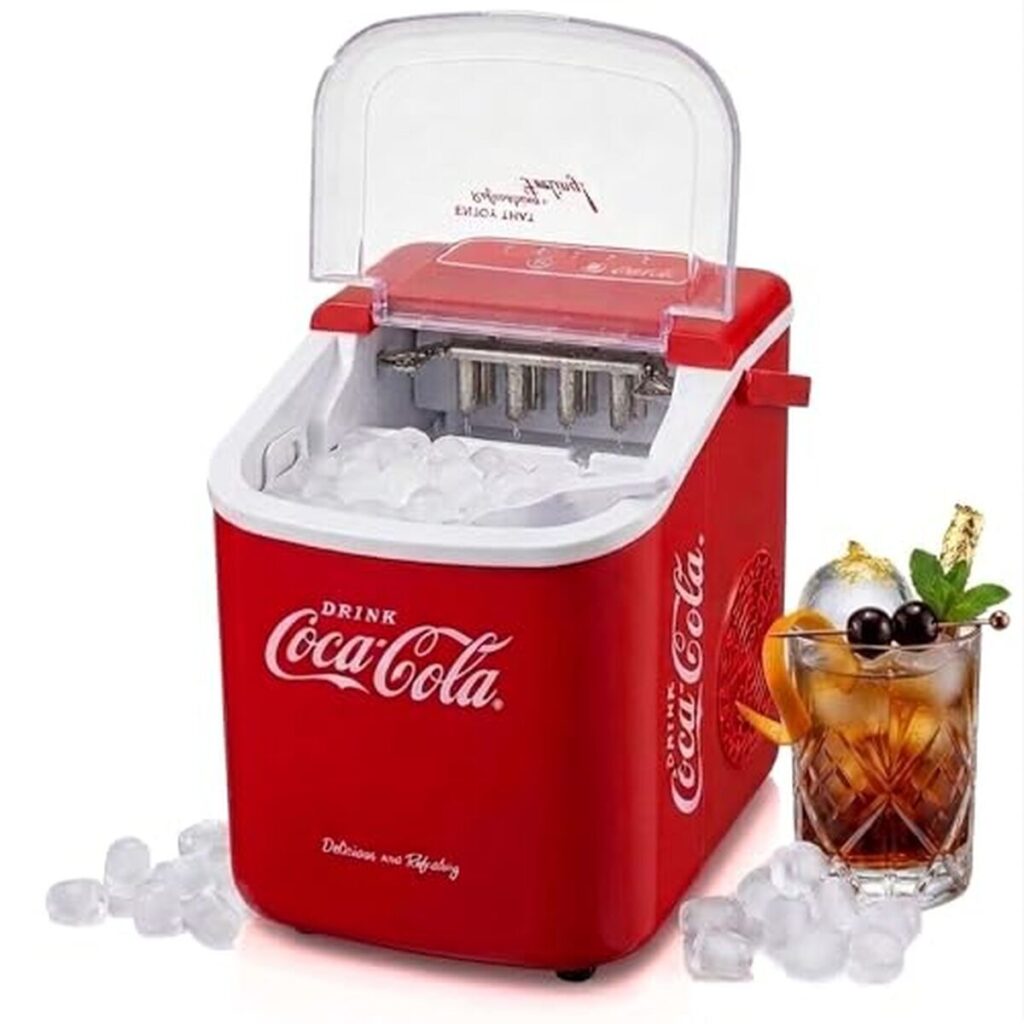 Test de la machine à glaçons Salco Coca-Cola : design rétro et performance
