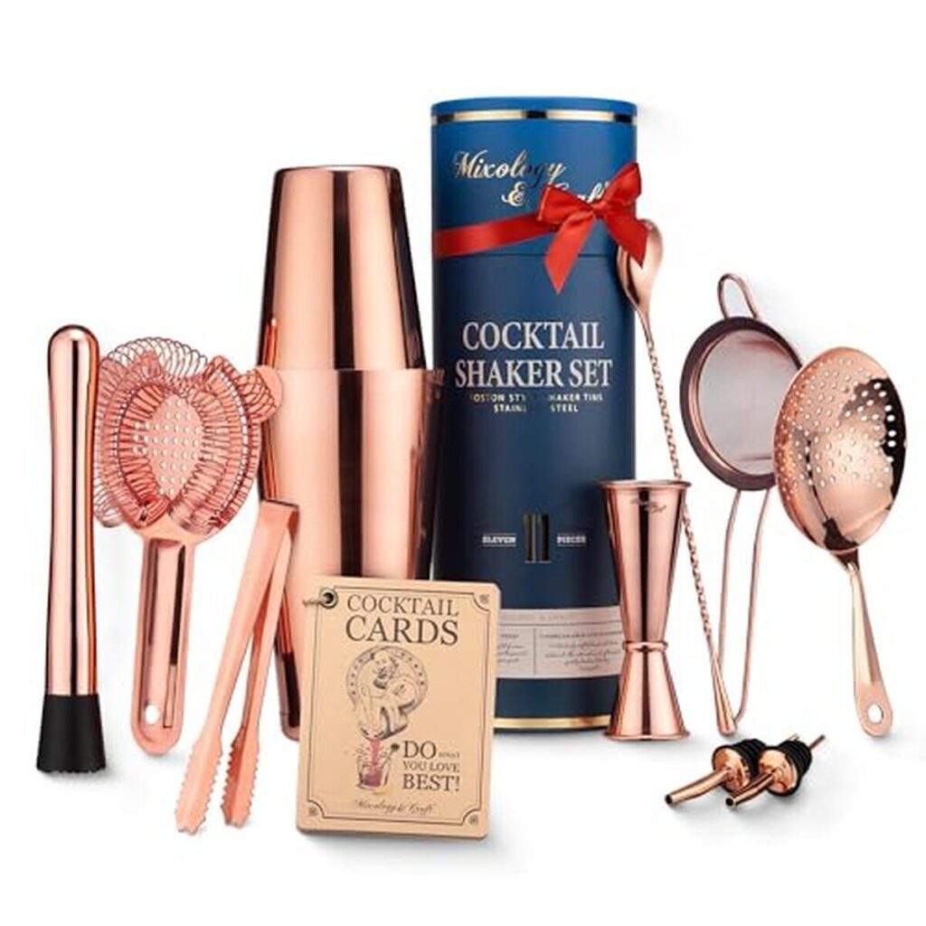 Test du kit shaker à cocktail Mixology & Craft : ensemble 11 pièces essentiel