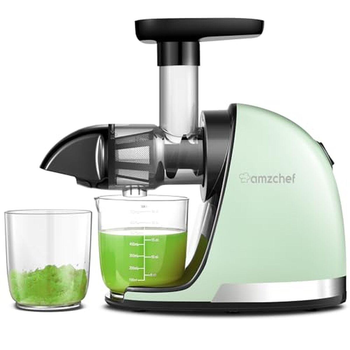 Test : extracteur de jus AMZCHEF à froid vert