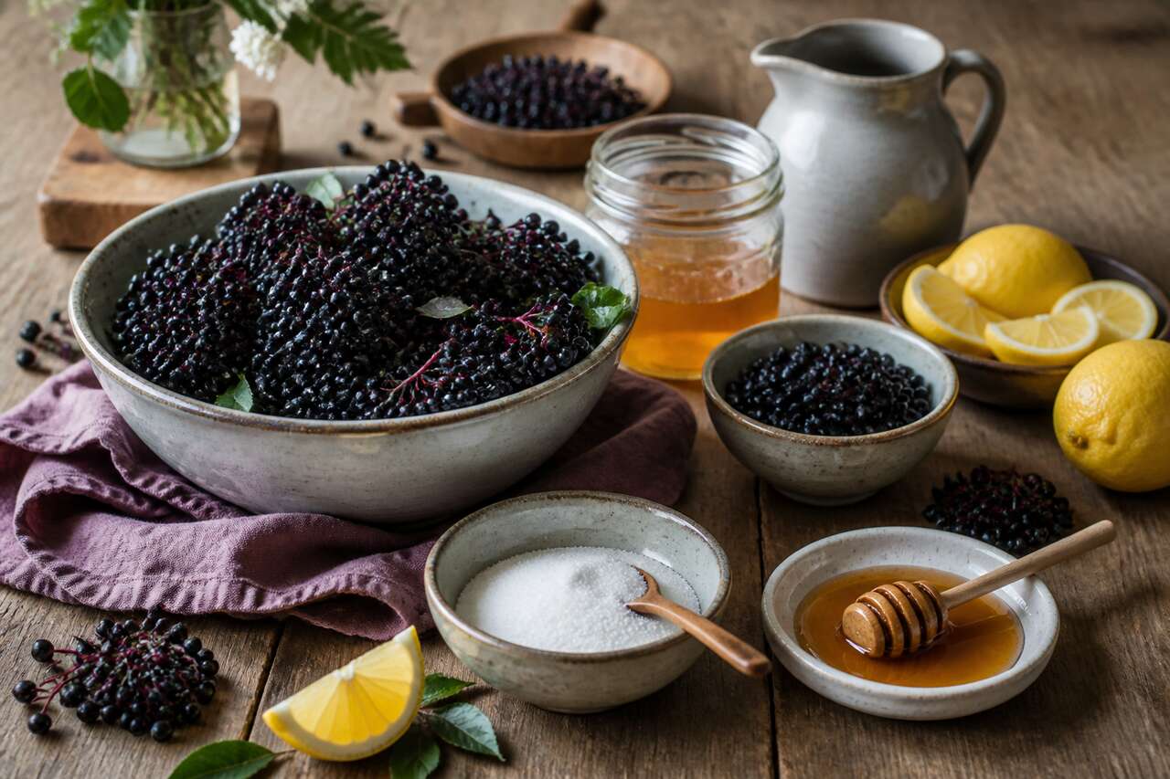 3 recettes délicieuses à base de sureau