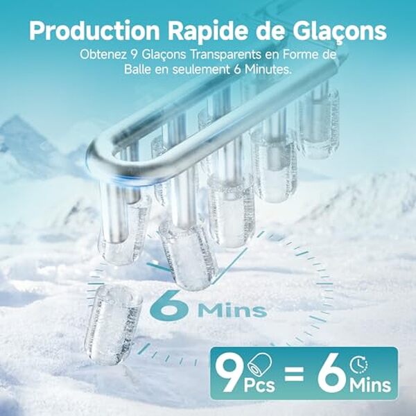 Découvrez l'efficacité et la portabilité de la machine à glaçons Euhomy grâce à notre test détaillé. Idéale pour toutes vos occasions, elle s'adapte facilement à votre espace tout en garantissant une production rapide et efficace.