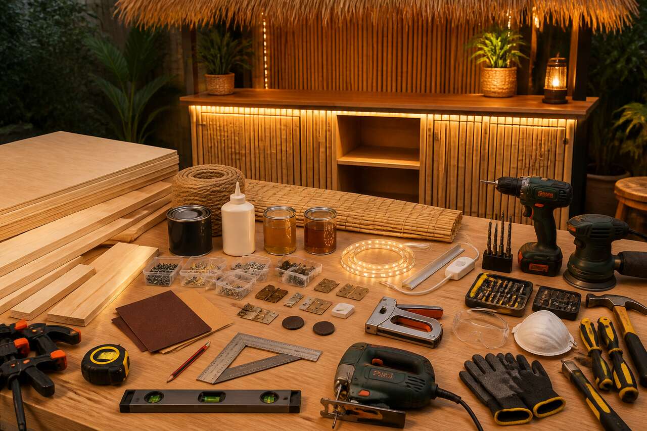 Créer un bar tiki maison : conseils et idées déco