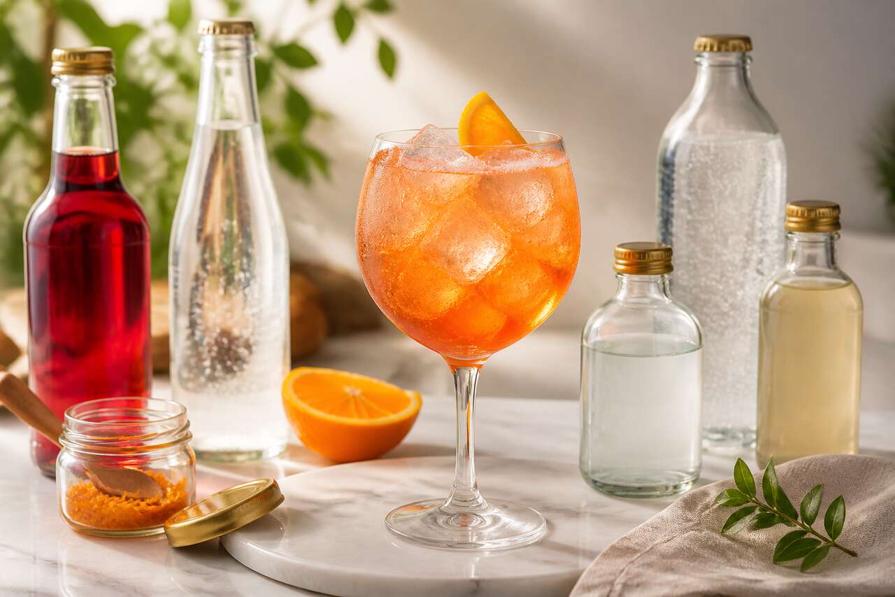 Spritz sans alcool : recette rafraîchissante