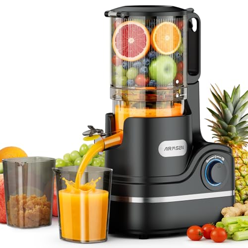 Test de l&rsquo;extracteur de jus AIRMSEN 300 W à goulotte large