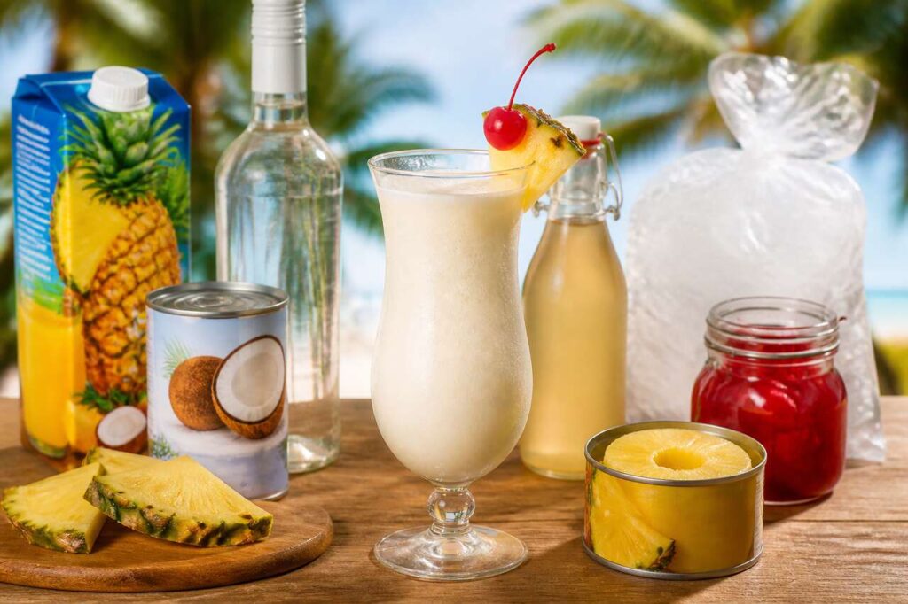 Recette de piña colada : le cocktail fruité et exotique par excellence