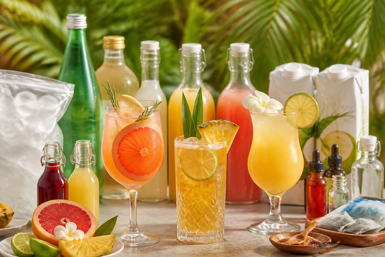 Cocktails sans alcool rafraîchissants pour l'été