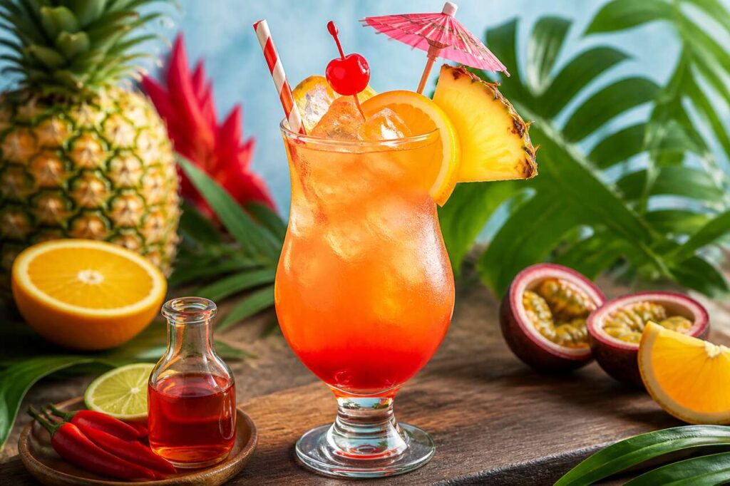 Recette cocktail Hurricane : un voyage tropical en verre