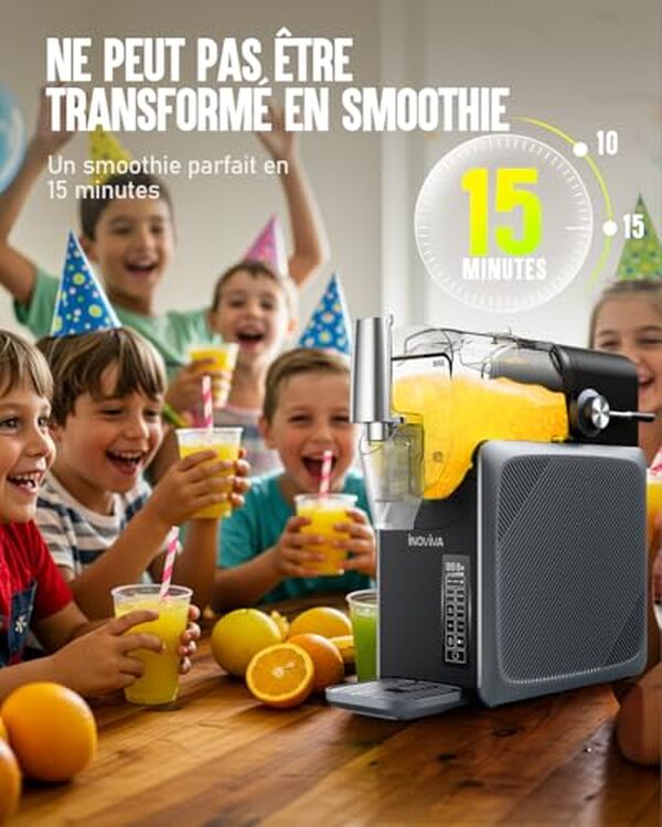 Découvrez notre test détaillé de la machine à granités Inoviva 2, 6 L : caractéristiques, performances et avis pour préparer slushies et cocktails glacés à domicile. 