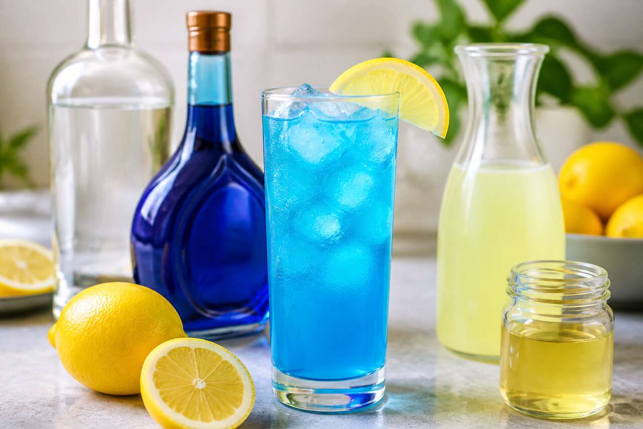 Cocktail Blue Lagoon : recette facile et rafra&icirc;chissante