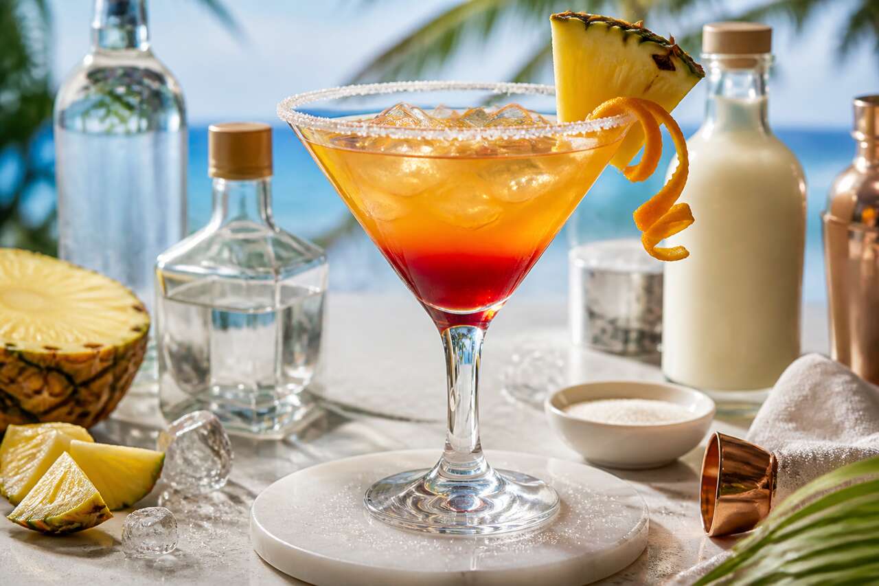 Recette du Bikini Martini : le cocktail estival incontournable