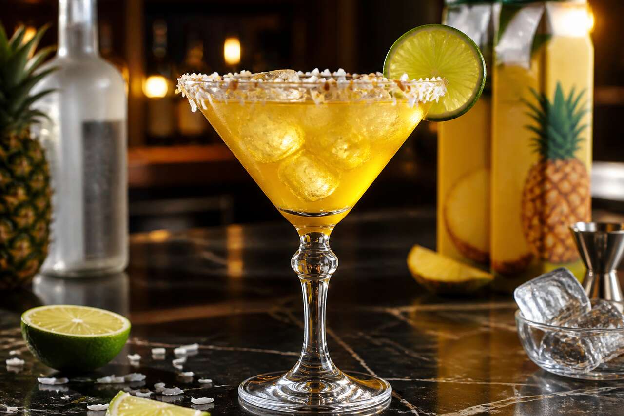Recette du Tropical Martini : le cocktail exotique &agrave; essayer