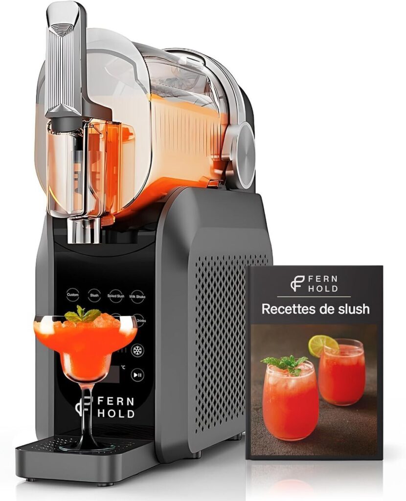 Test de la machine à granités FERNHOLD 1, 8 L : 7 programmes intelligents et écran LED tactile