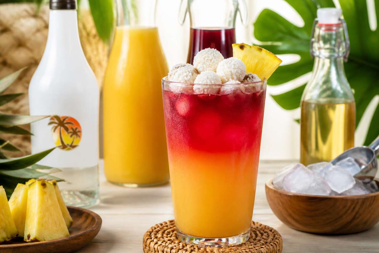 Recette du Malibu Bay Breeze : le cocktail fruit&eacute; et rafra&icirc;chissant