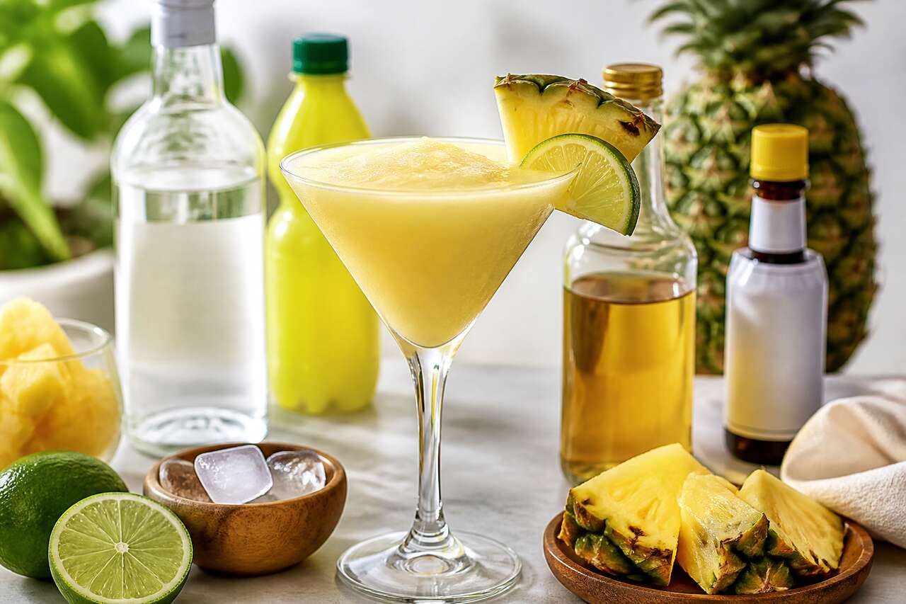 Recette du Pineapple Daiquiri : le cocktail fruit&eacute; incontournable