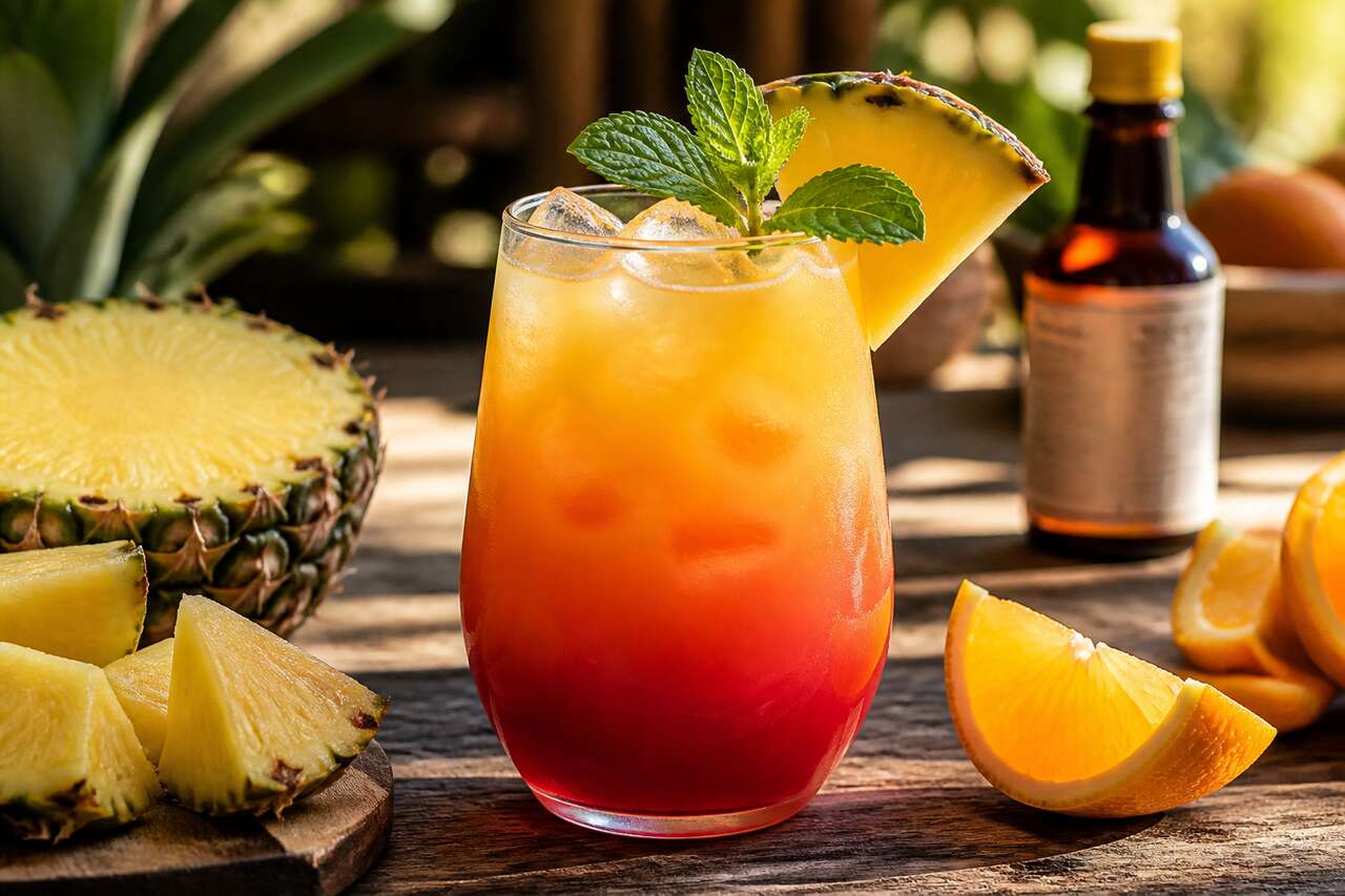 Recette du cocktail Paradise Punch