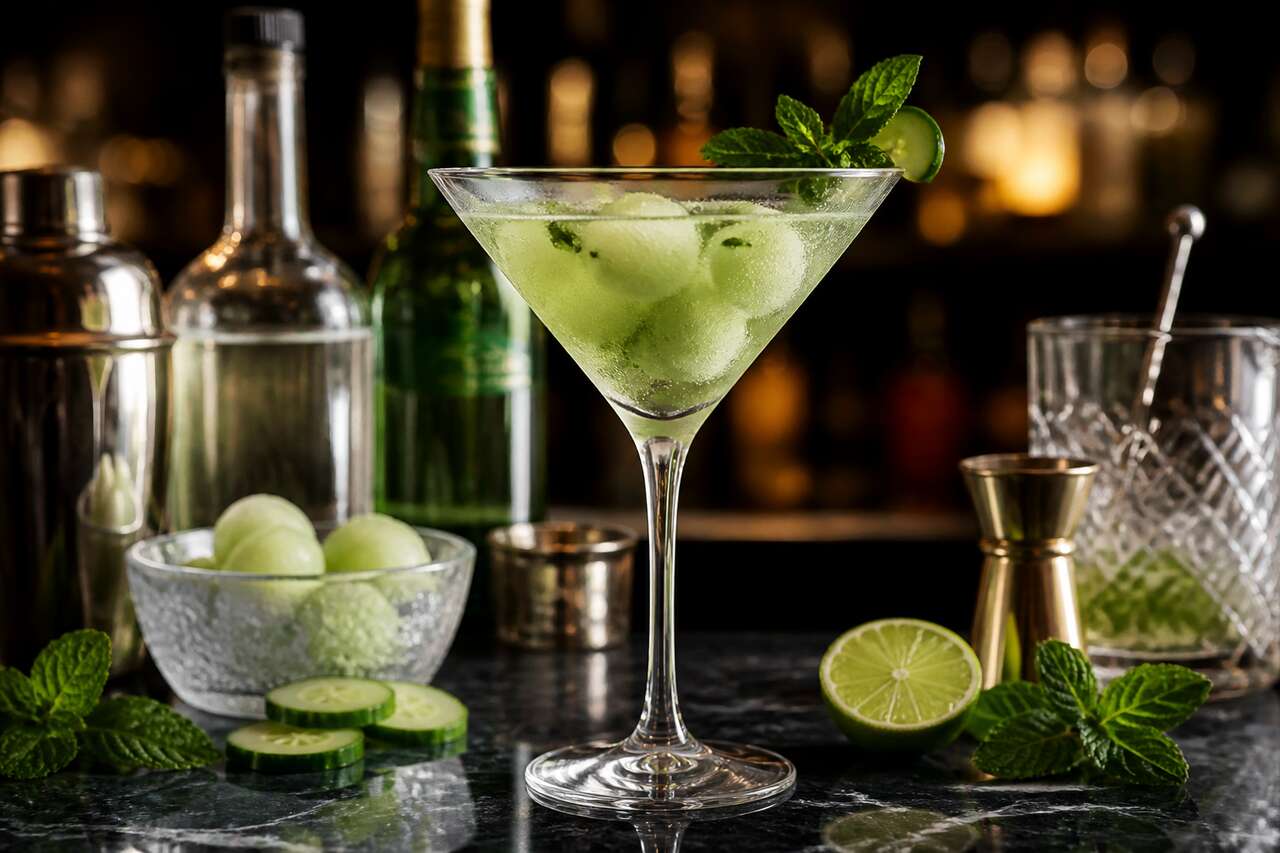Recette du Cucumber Martini : le cocktail frais au concombre