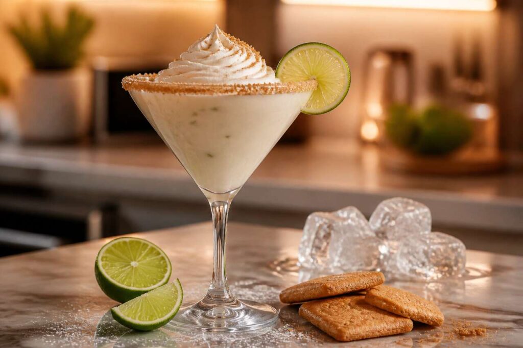 Recette du key lime pie martini : le cocktail gourmand à essayer