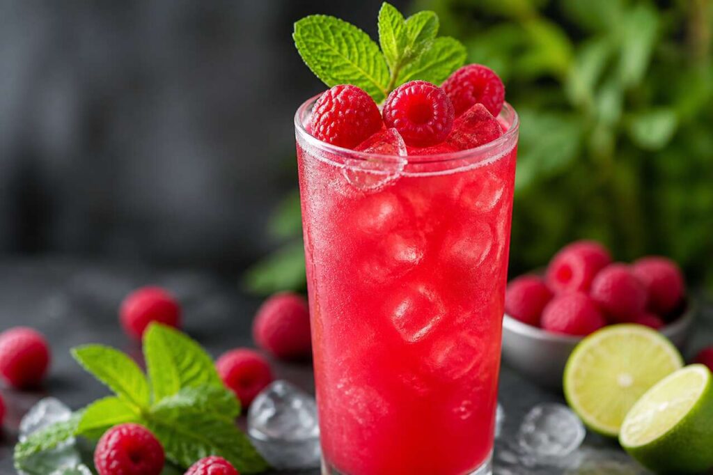 Recette Cocktail Framboise Sucré : délicieuse Et Facile À Préparer