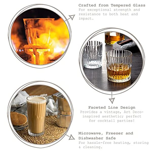 Découvrez notre avis complet sur les verres à cocktail Collins Manhattan Duralex 305 ml : qualité, design et durabilité pour vos cocktails préférés.