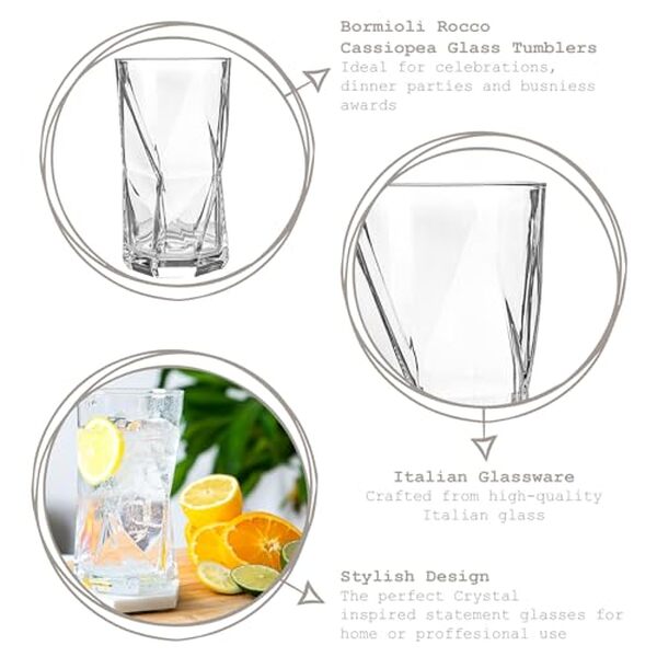 Découvrez notre test détaillé du set de verres à cocktail Bormioli Rocco Cassiopea 480ml : qualité, design et performance pour vos cocktails.