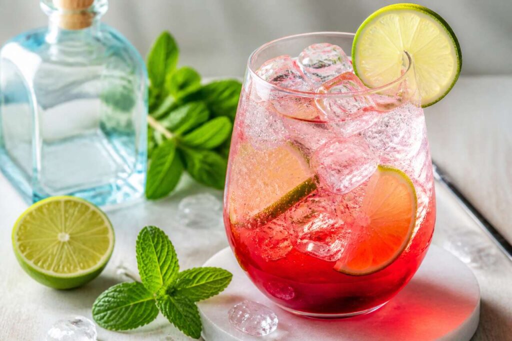 Recette du cocktail Ginadine : simple et rafraîchissante
