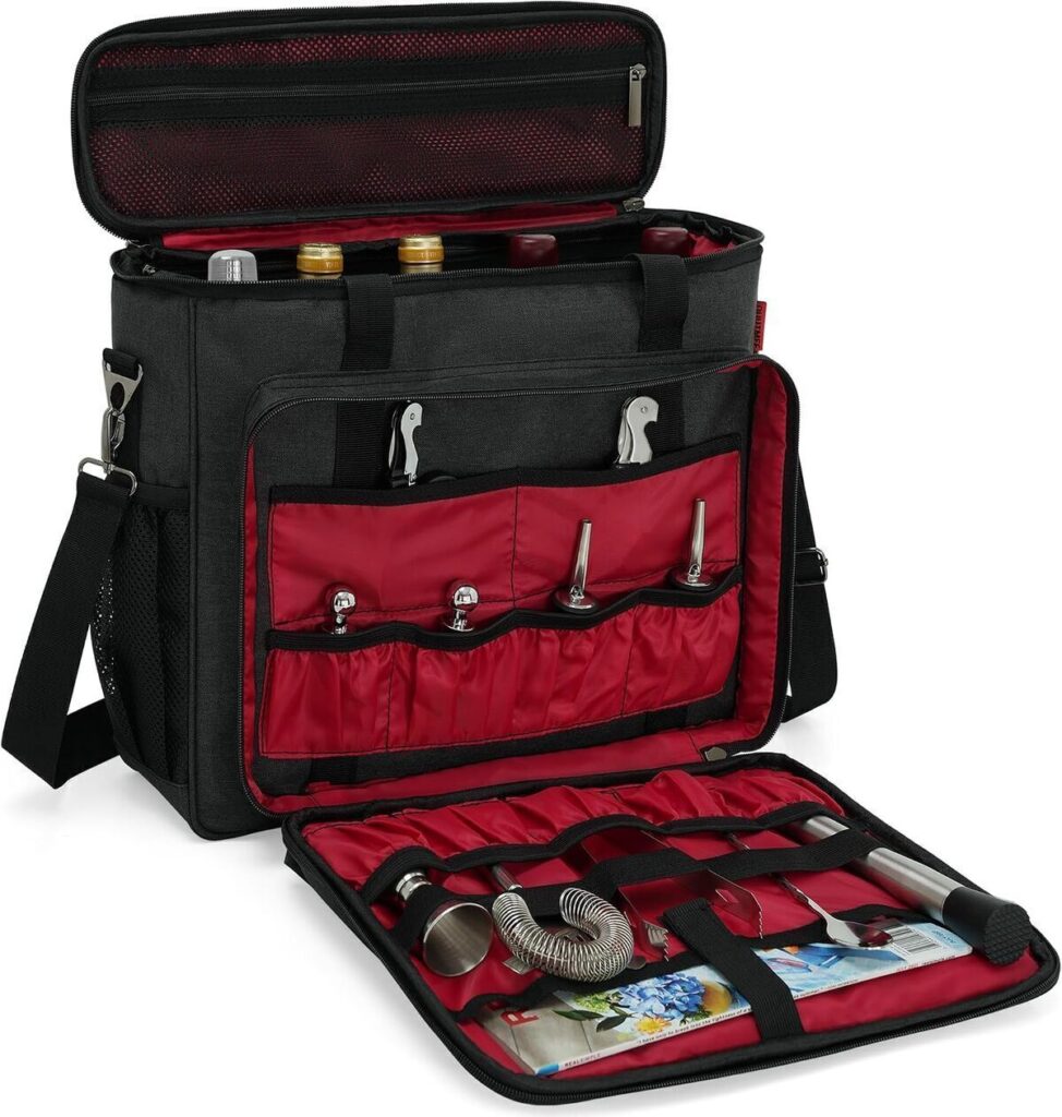 Test du kit de barman OUUTMEE : ensemble shaker 11 pièces avec sac de voyage