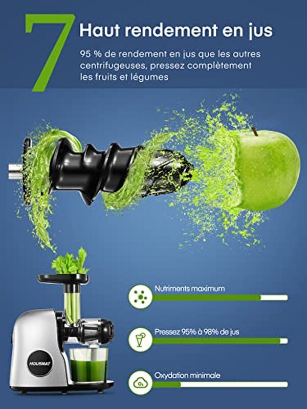 Découvrez notre test détaillé de l'extracteur de jus Housnat : moteur silencieux, extraction optimale des nutriments et performance fiable pour votre santé quotidienne.