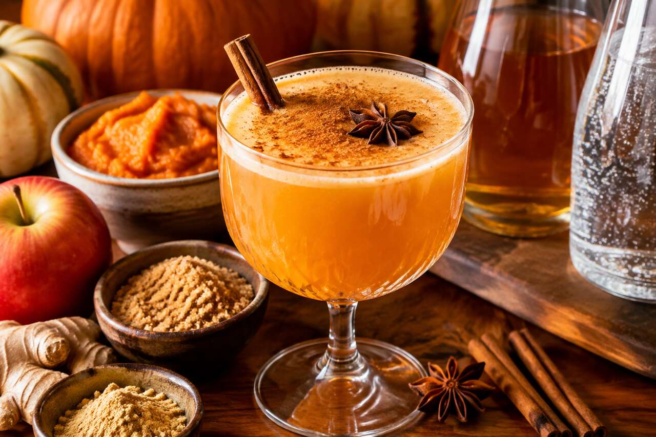 Recette du spiced pumpkin punch : le cocktail épicé au potiron