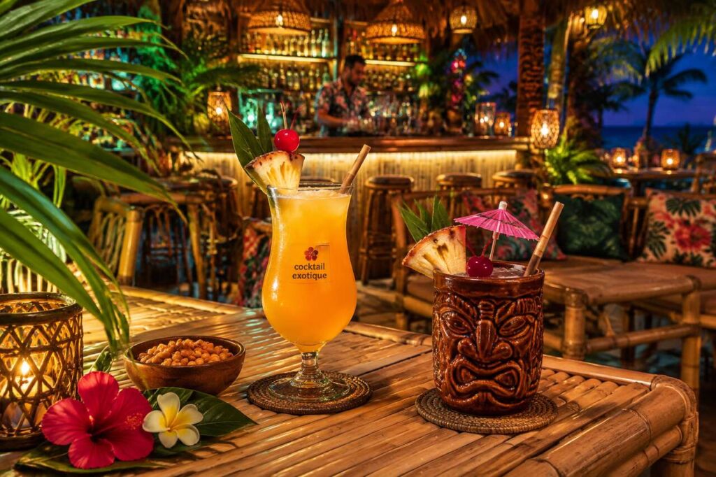 Culture Tiki : plongée dans l'univers exotique des cocktails