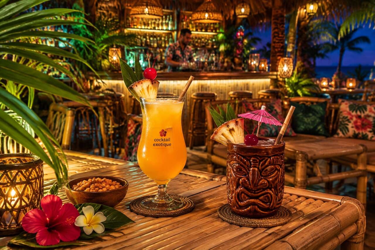 Culture Tiki : plongée dans l'univers exotique des cocktails