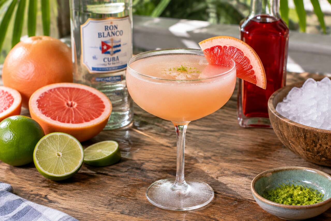 Recette du Hemingway special daiquiri (Papa doble)