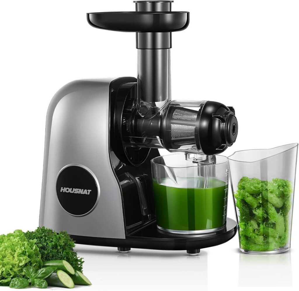 Test de l'extracteur de jus Housnat : moteur silencieux et nutriments maximaux