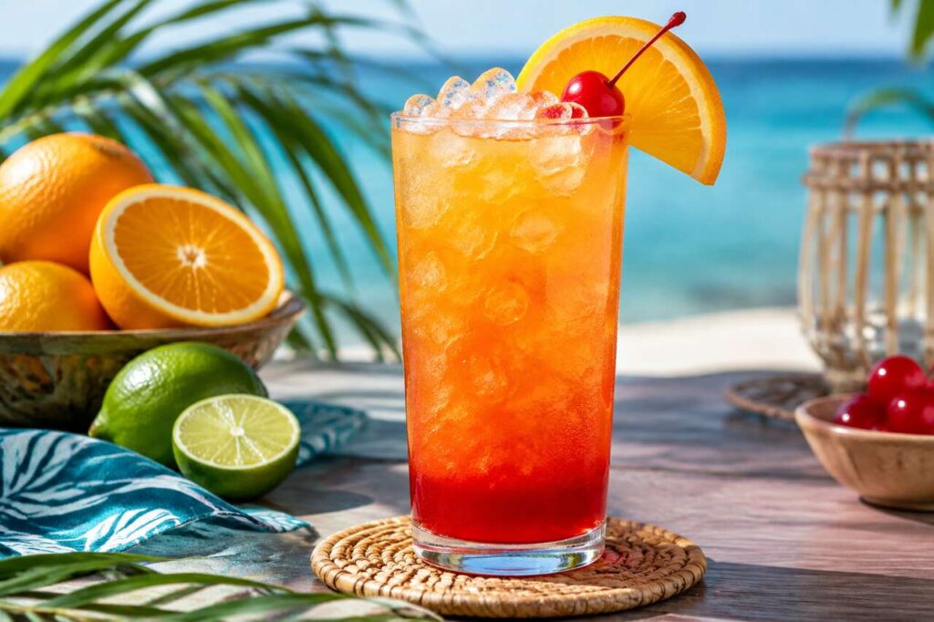 Recette du bloody rum punch