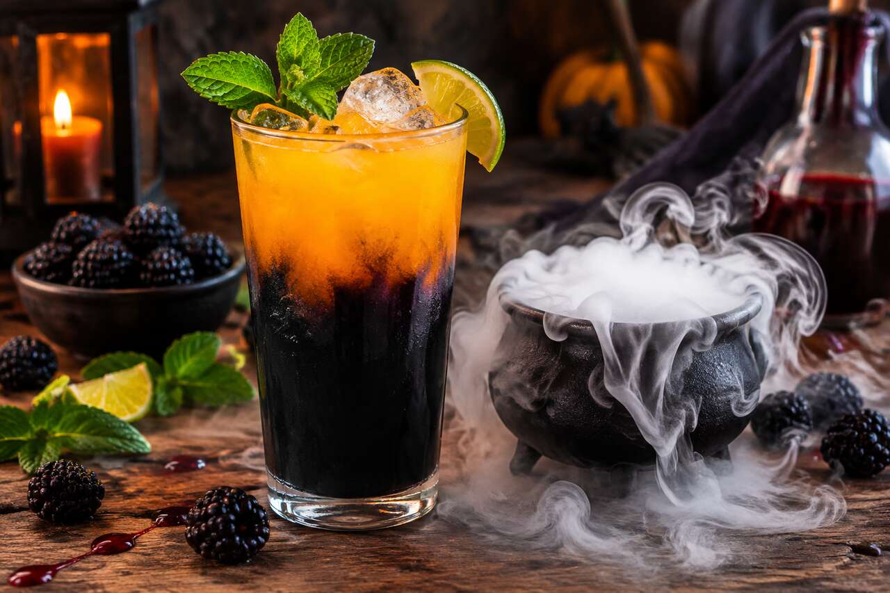 Cocktail Halloween sans alcool : recette et idées festives