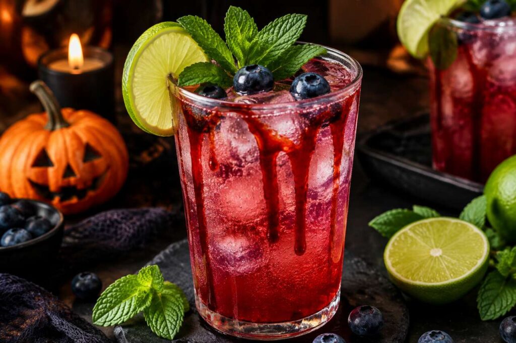Cocktail sans alcool Halloween : recette facile