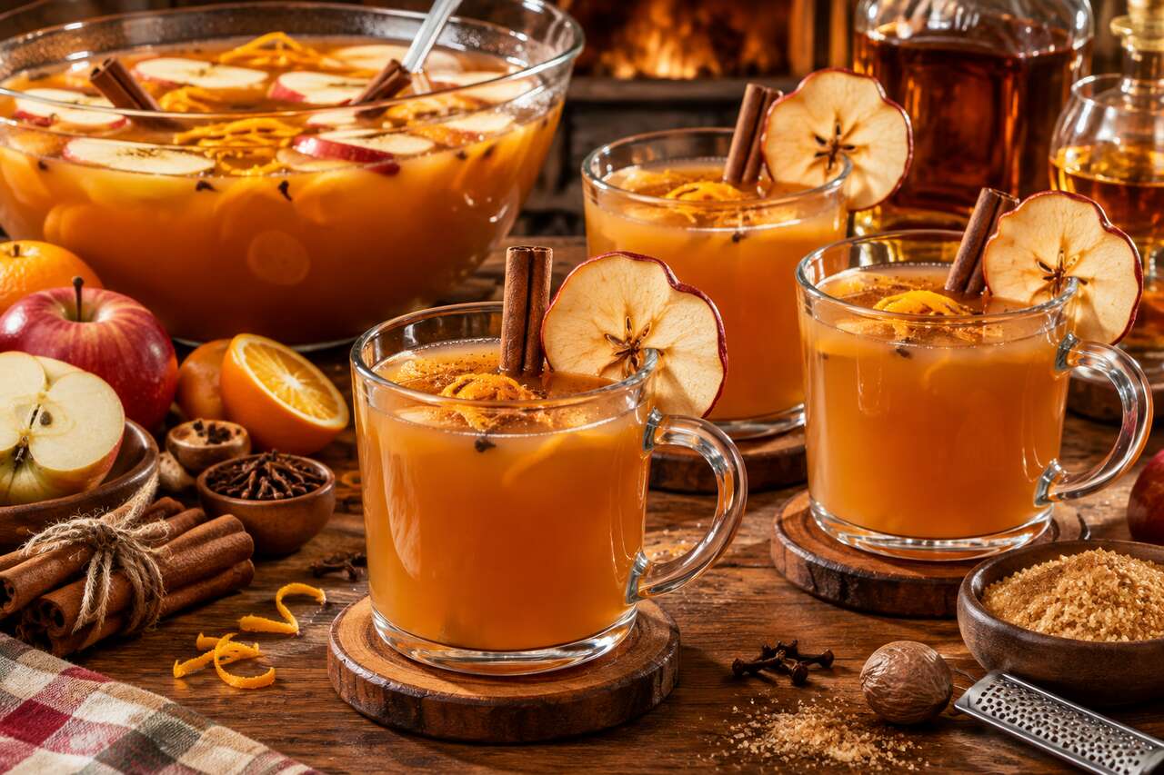 Recette du hot apple pie punch : le cocktail chaud à la tarte aux pommes
