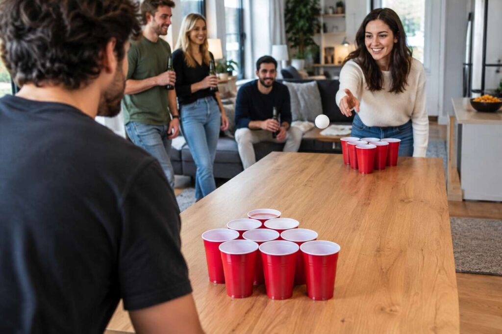 Comment jouer au Beer Pong : guide et astuces