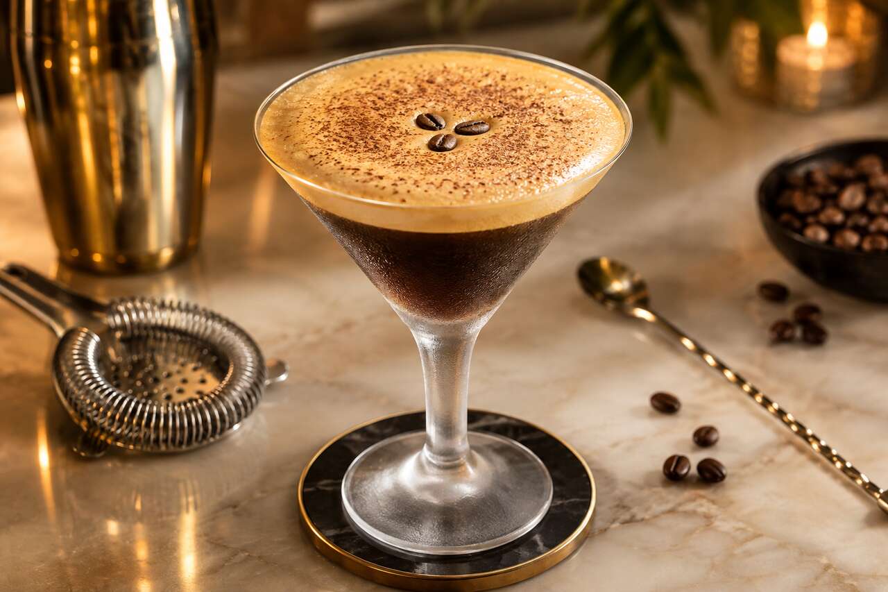 Recette de l'Affogato Martini : le cocktail café irrésistible