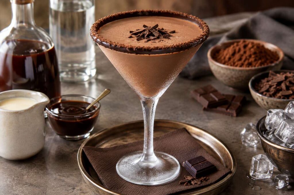 Recette du cocktail Ultimate chocolate martini