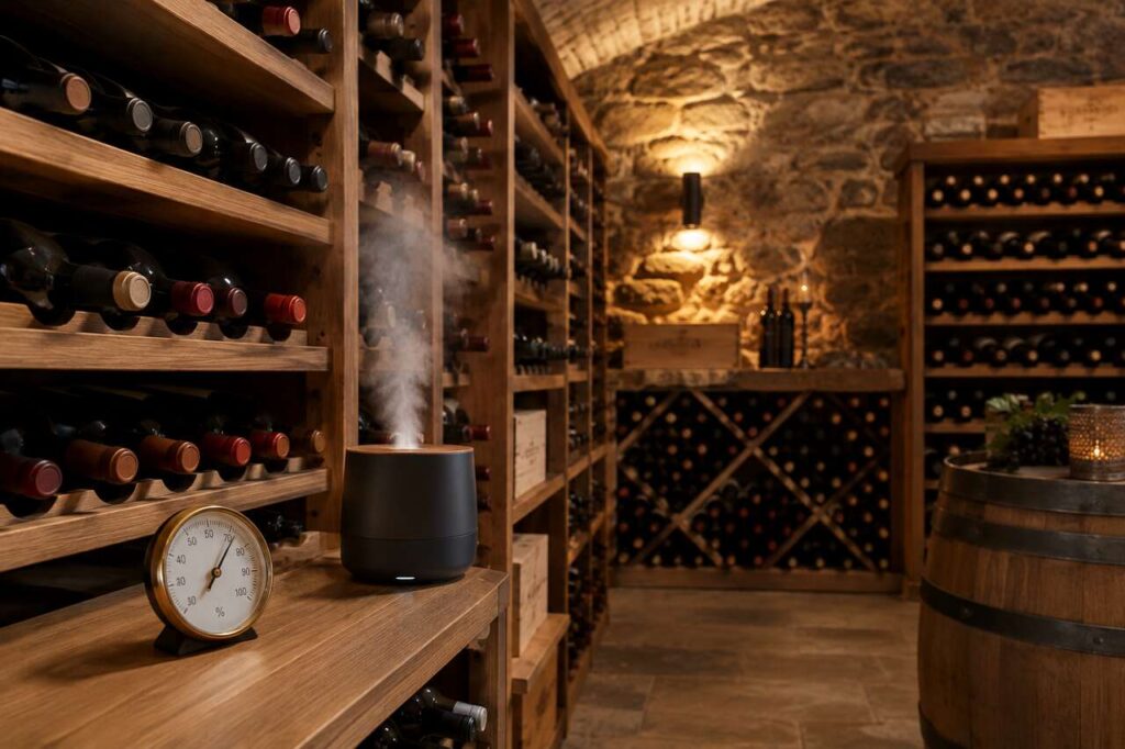 Comment augmenter l'hygrométrie de votre cave à vin ?