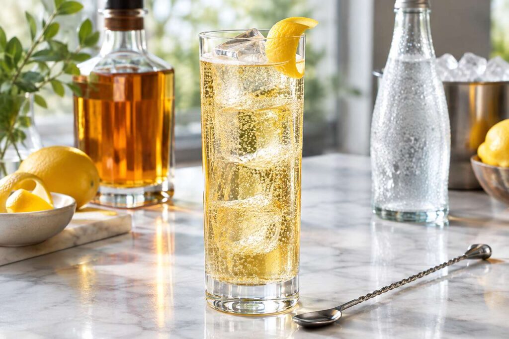 Recette de highball : whisky soda parfait