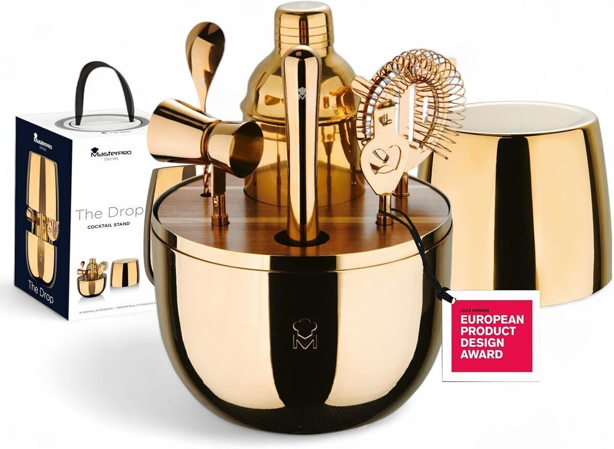 Avis : set à cocktail 6 pièces MasterPRO The Drop, design et durable