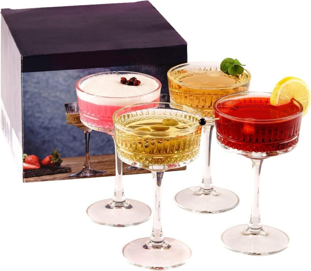 Avis sur les verres à coupe vintage the mask el turko